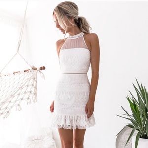 Two Sisters the Label White Vicky Dress